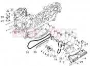 Oil pump - Piaggio Beverly 125 Sport 2008