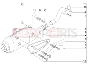 Silencer - Piaggio Beverly 125 Sport 2008