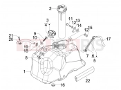 Benzin tank - Piaggio Beverly 125 Tourer 2008