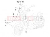 bowden - Piaggio Beverly 125 Tourer 2010