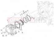 PIAGGIO Beverly 250 Cylinder-piston-wrist pin unit