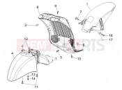 PIAGGIO Beverly 250 Wheel huosing - Mudguard