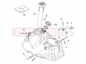 PIAGGIO Beverly 250 Cruiser Benzin tank
