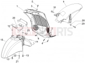 PIAGGIO Beverly 250 Cruiser Wheel huosing - Mudguard