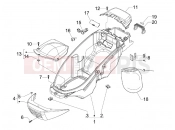 PIAGGIO Beverly 250 Helmet huosing - Undersaddle