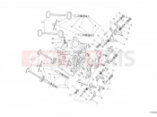 DUCATI 2008 Superbike 1098 R HORIZONTAL CYLINDER HEAD » VALVE DRIVE