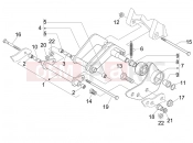PIAGGIO Beverly 250 ie Swinging arm