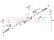 Handlebars - Master cil. - Piaggio BEVERLY 250 ie SPORT 2008