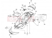 Helmet huosing - Undersaddle - Piaggio BEVERLY 250 ie SPORT 2008