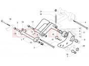 PIAGGIO motorfelfüggesztés