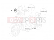 Plates - Emblems - Piaggio Beverly 300 ie Tourer 2010