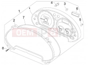 PIAGGIO Beverly 300 ie Tourer műszerfal