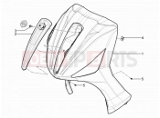 PIAGGIO Beverly 350 4T 4V ie Sport Touring Front shield