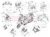 PIAGGIO Beverly 350 4T 4V ie Sport Touring Main cable harness