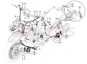 PIAGGIO Beverly 350 4T 4V ie Sport Touring Brakes pipes - Calipers