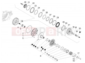 PIAGGIO Beverly 350 4T 4V ie Sport Touring Driven pulley