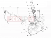 PIAGGIO Beverly 350 4T 4V ie Sport Touring Fuel tank