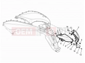 PIAGGIO Beverly 350 4T 4V ie Sport Touring Rear headlamps - Turn signal lamps