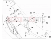 PIAGGIO Beverly 350 4T 4V ie Sport Touring Silencer