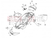 PIAGGIO Beverly 400 ie Helmet huosing - Undersaddle
