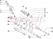 PIAGGIO Beverly 400 ie Swinging arm