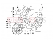 PIAGGIO Beverly 400 ie Main cable harness