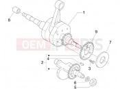 Crankshaft - Piaggio Beverly 400 ie Tourer 2008