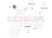 PIAGGIO Beverly 400 ie Tourer Plates - Emblems