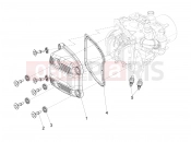 PIAGGIO Beverly 500 Cruiser Cylinder head cover