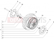 PIAGGIO Beverly 500 ie Front wheel