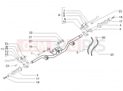 PIAGGIO Beverly 500 ie Handlebars - Master cil.