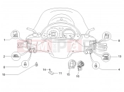 PIAGGIO Beverly 500 ie Selectors - Switches - Buttons