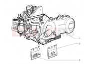 motor - Piaggio BV 250 MY2005 (U.S.A.)