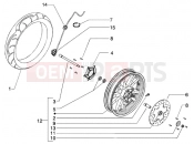 PIAGGIO Front wheel
