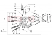 PIAGGIO Head-valves