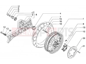 PIAGGIO BV 250 (U.S.A.) Rear wheel