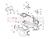 PIAGGIO BV 250 (U.S.A.) Handlebars coverages