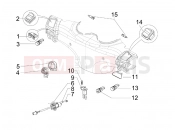 PIAGGIO BV 250 Tourer 2008 (U.S.A.) Selectors - Switches - Buttons