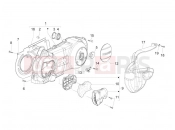 PIAGGIO BV 300 ie Tourer (U.S.A.) Crankcase cover - Crankcase cooling