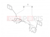 PIAGGIO BV 300 ie Tourer (U.S.A.) Driving mirror/s