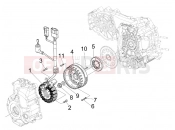 PIAGGIO BV 300 ie Tourer (U.S.A.) Flywheel magneto