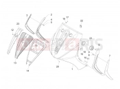 PIAGGIO BV 300 ie Tourer (U.S.A.) Front shield