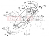 PIAGGIO BV 300 ie Tourer (U.S.A.) Helmet huosing - Undersaddle