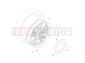 PIAGGIO BV 300 ie Tourer (U.S.A.) Rear wheel