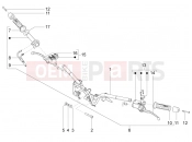 Handlebars - Master cil. - Piaggio BV 350 4T 4V ie E3 ( USA / CA ) 2013