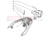 PIAGGIO Rear carrier