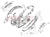 PIAGGIO Side coverings-spoiler