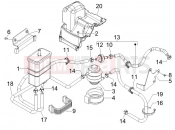 Anti-percolation system - Piaggio BV 500 Tourer ( USA / CA ) 2008