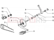 PIAGGIO Crank spindle