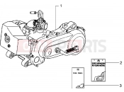 PIAGGIO Diesis 50 Engine